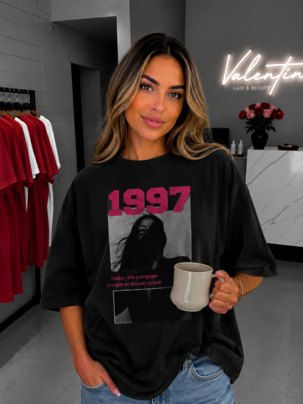 PREORDER | T-SHIRT OVERSIZE 1987 BLACK #VALENIKO