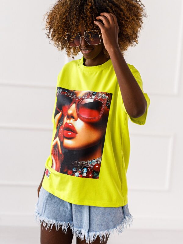 T-SHIRT  OVERSIZE  STRAWBERRY #MC2