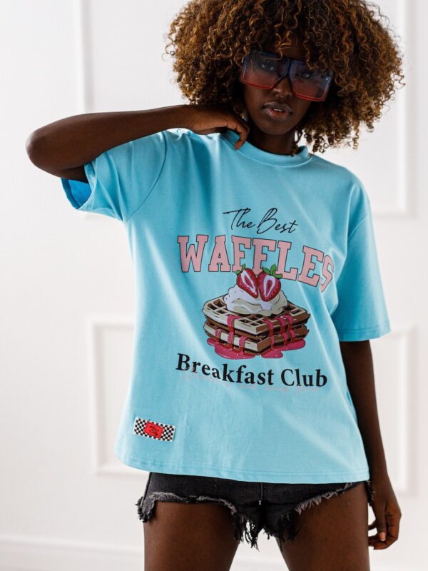 T-SHIRT  OVERSIZE  WAFFLES #MC2